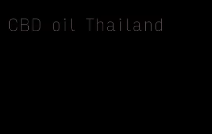 CBD oil Thailand