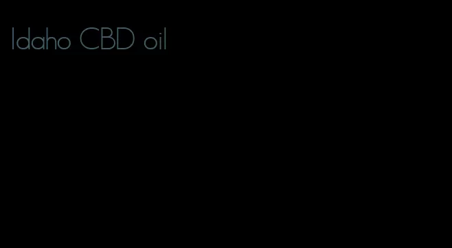 Idaho CBD oil