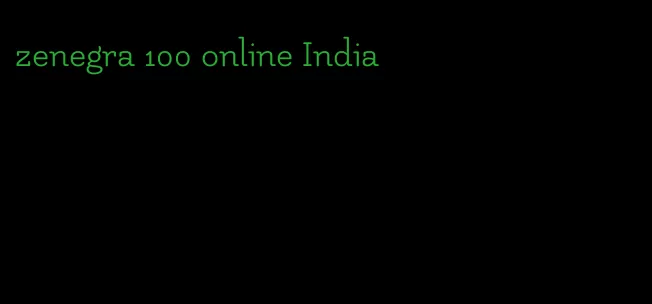 zenegra 100 online India