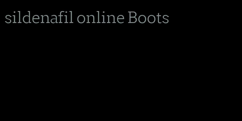 sildenafil online Boots
