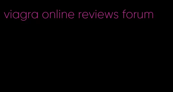 viagra online reviews forum