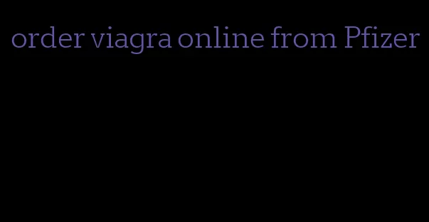 order viagra online from Pfizer