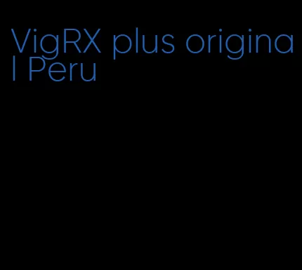 VigRX plus original Peru