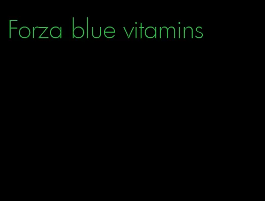 Forza blue vitamins