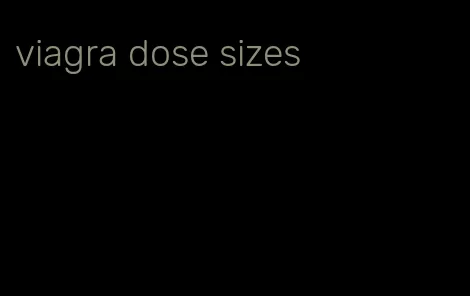 viagra dose sizes