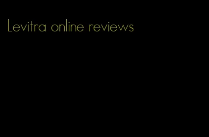 Levitra online reviews