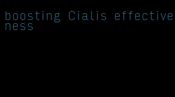 boosting Cialis effectiveness