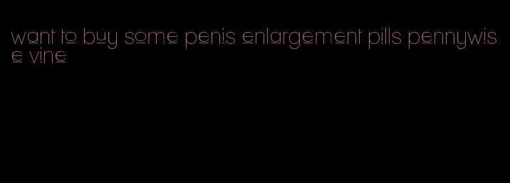 want to buy some penis enlargement pills pennywise vine