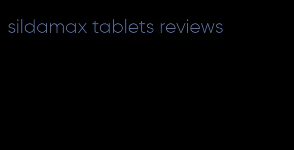 sildamax tablets reviews