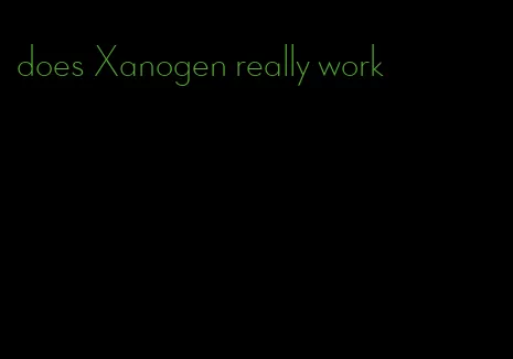 does Xanogen really work