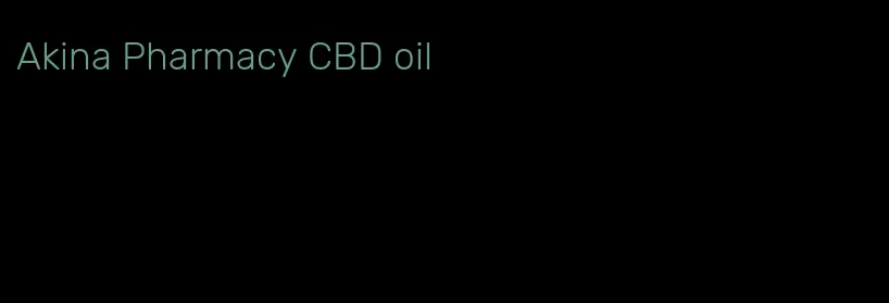 Akina Pharmacy CBD oil