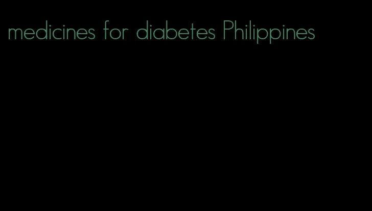 medicines for diabetes Philippines