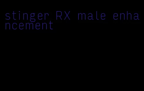stinger RX male enhancement