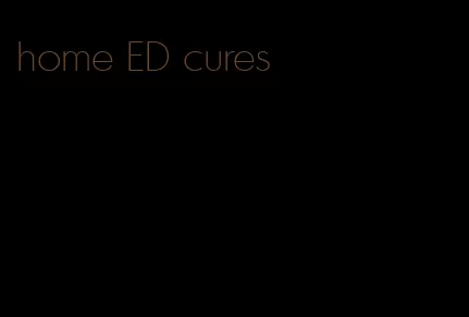 home ED cures