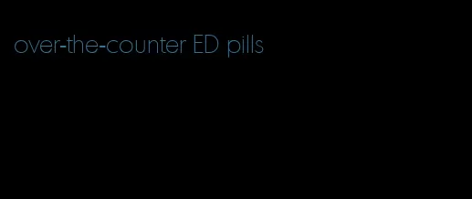 over-the-counter ED pills