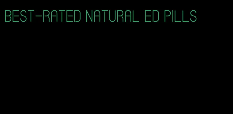 best-rated natural ED pills