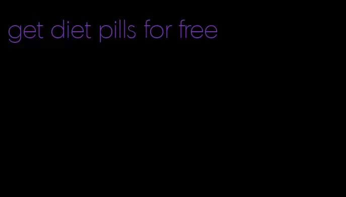 get diet pills for free