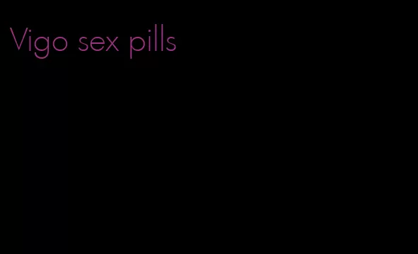 Vigo sex pills