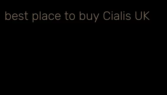 best place to buy Cialis UK