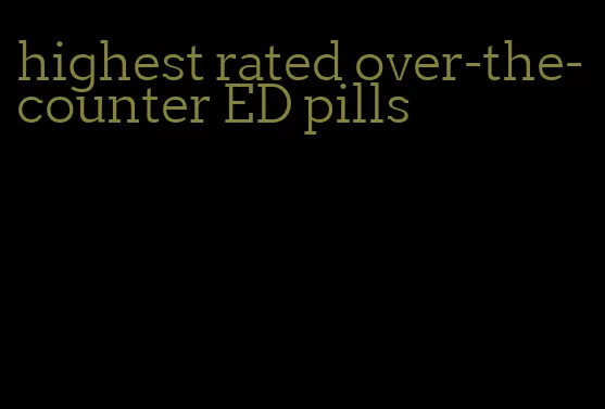 highest rated over-the-counter ED pills