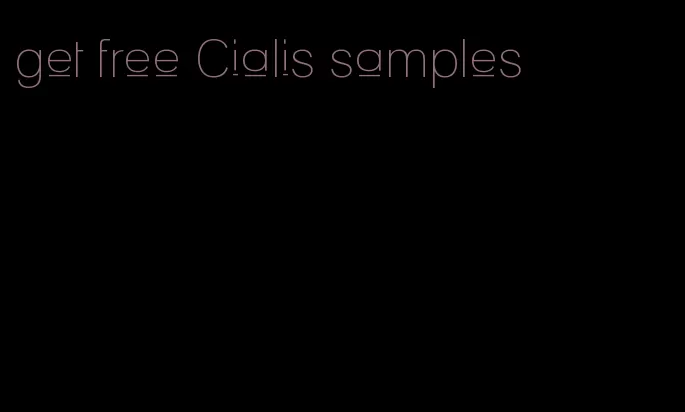 get free Cialis samples