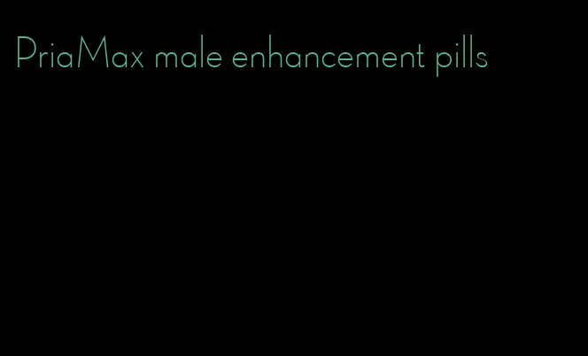 PriaMax male enhancement pills