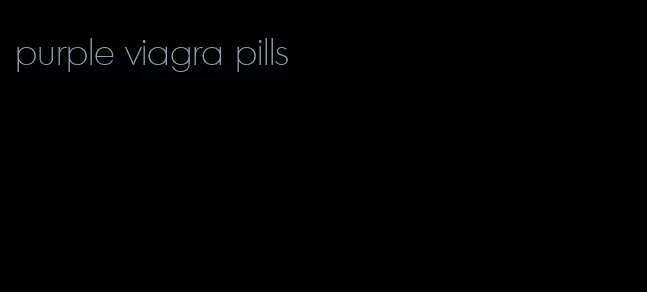 purple viagra pills