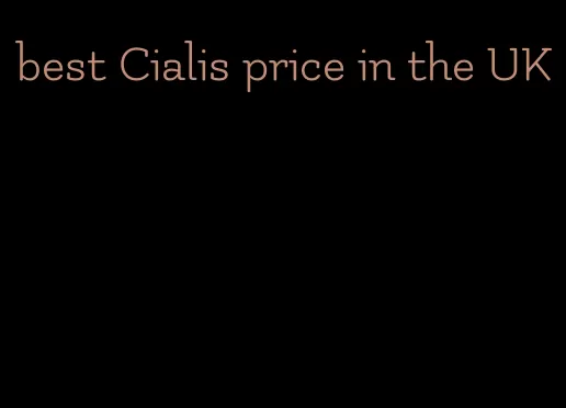 best Cialis price in the UK