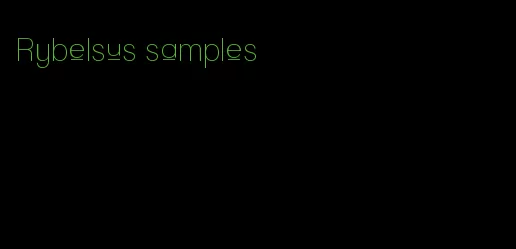 Rybelsus samples