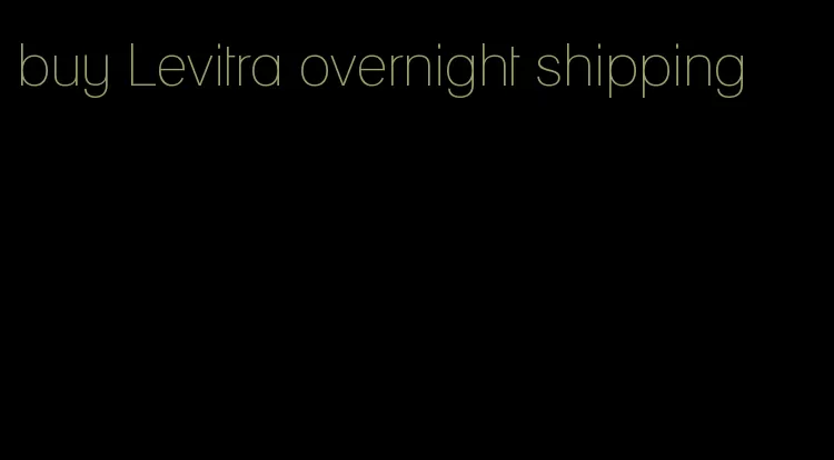 buy Levitra overnight shipping