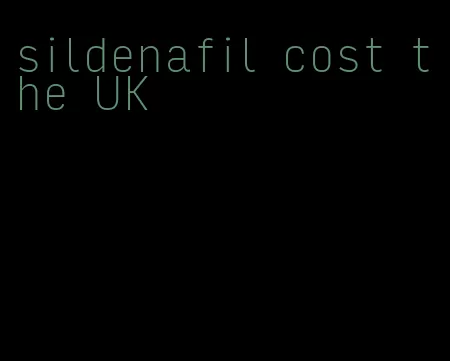 sildenafil cost the UK