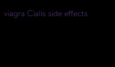 viagra Cialis side effects