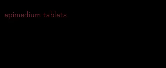 epimedium tablets
