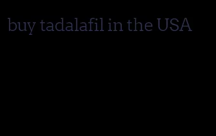 buy tadalafil in the USA