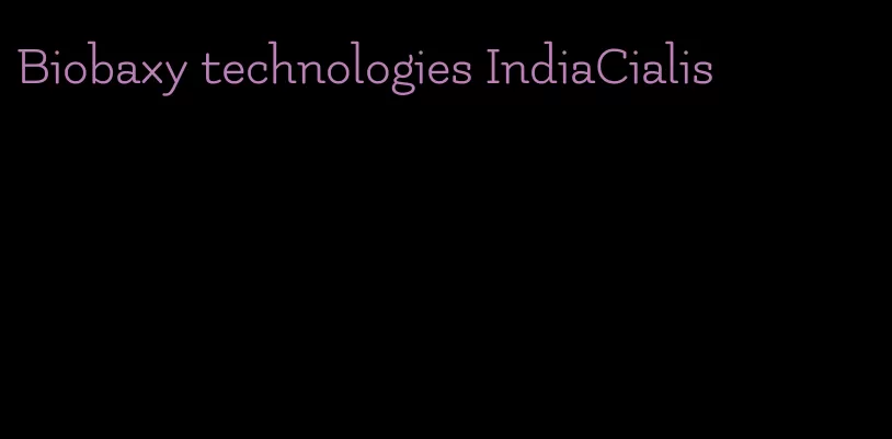 Biobaxy technologies IndiaCialis