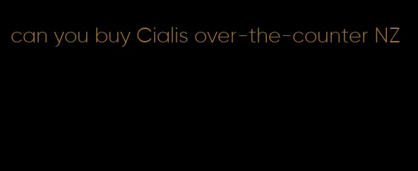 can you buy Cialis over-the-counter NZ