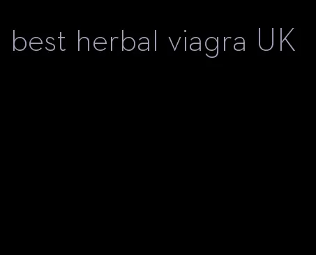 best herbal viagra UK