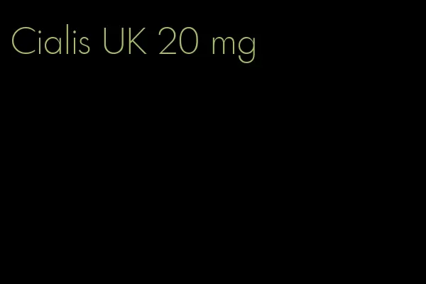 Cialis UK 20 mg
