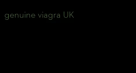 genuine viagra UK