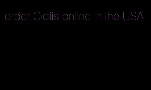 order Cialis online in the USA