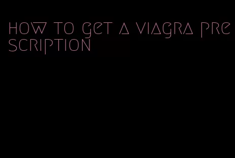 how to get a viagra prescription