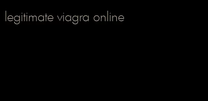 legitimate viagra online