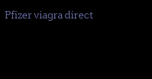 Pfizer viagra direct
