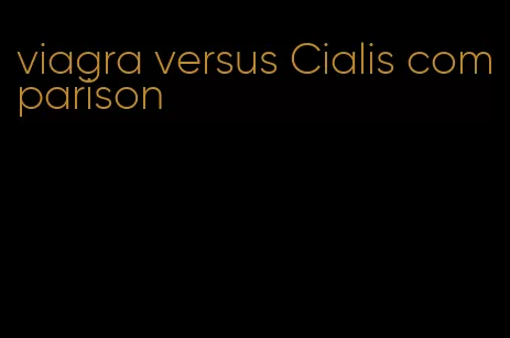 viagra versus Cialis comparison