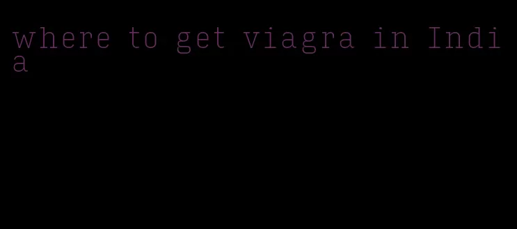 where to get viagra in India