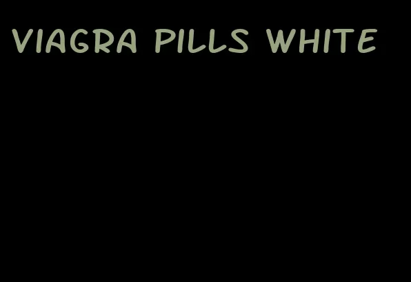 viagra pills white