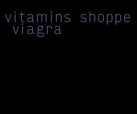 vitamins shoppe viagra