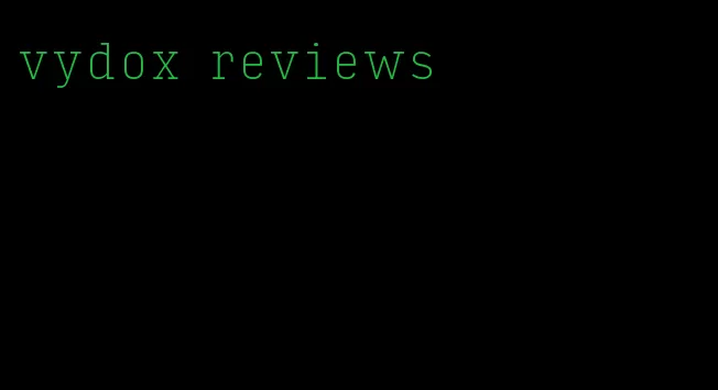 vydox reviews