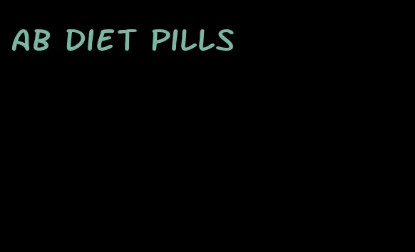ab diet pills