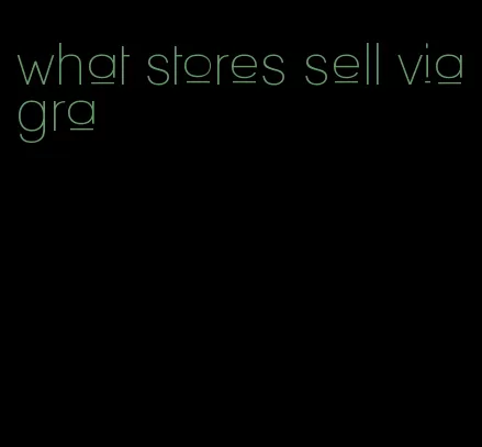 what stores sell viagra